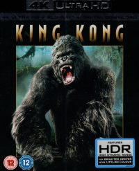 King Kong - 4K Ultra HD + Blu-ray + Bonus Blu-ray (Import Deels Zonder NL Ondertiteling)