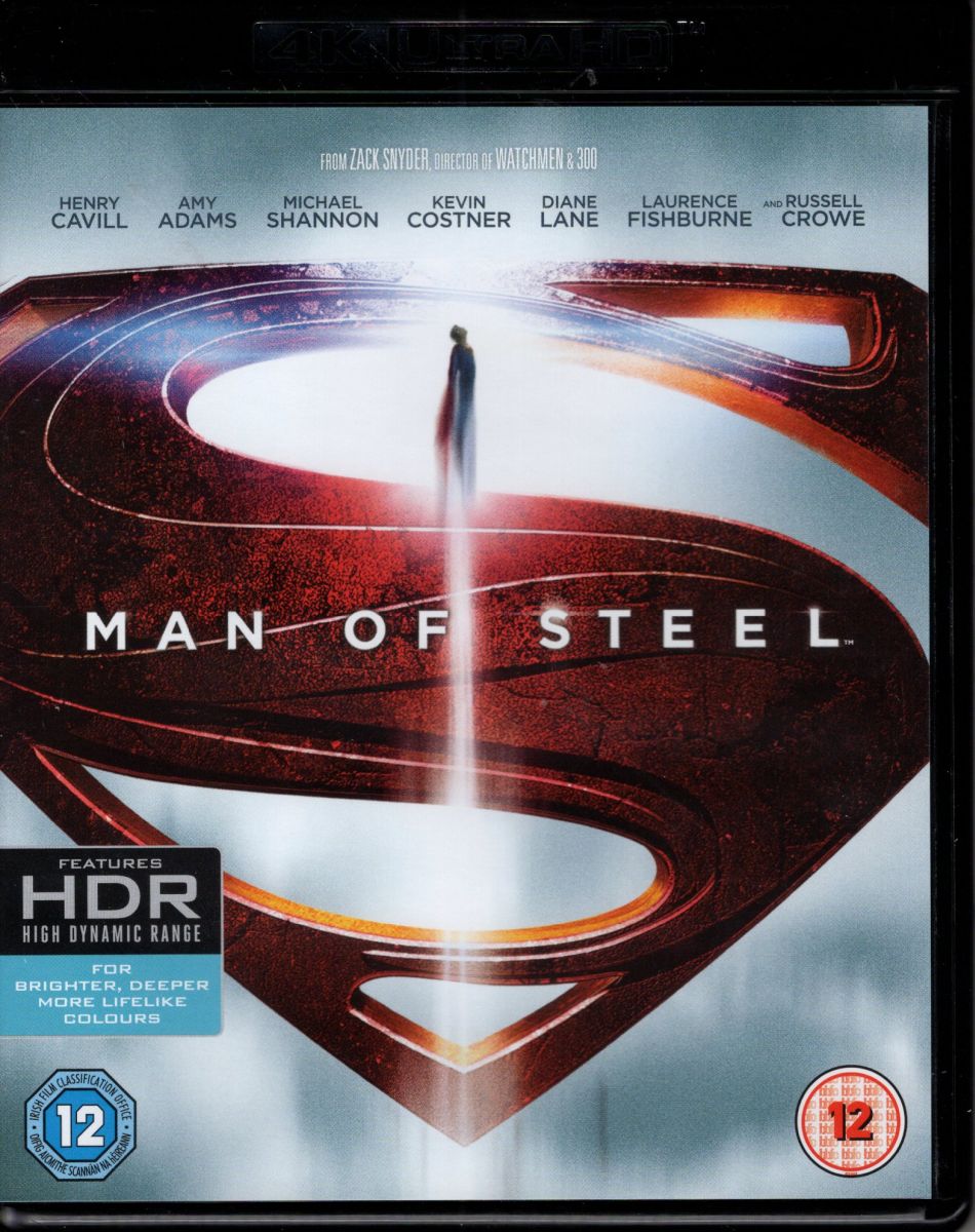 Man of Steel - 4K Ultra HD + Blu-ray (Import Met NL Ondertiteling)