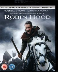 Robin Hood (2010) - 4K Ultra HD + Blu-ray + DVD (Import Met NL Ondertiteling)