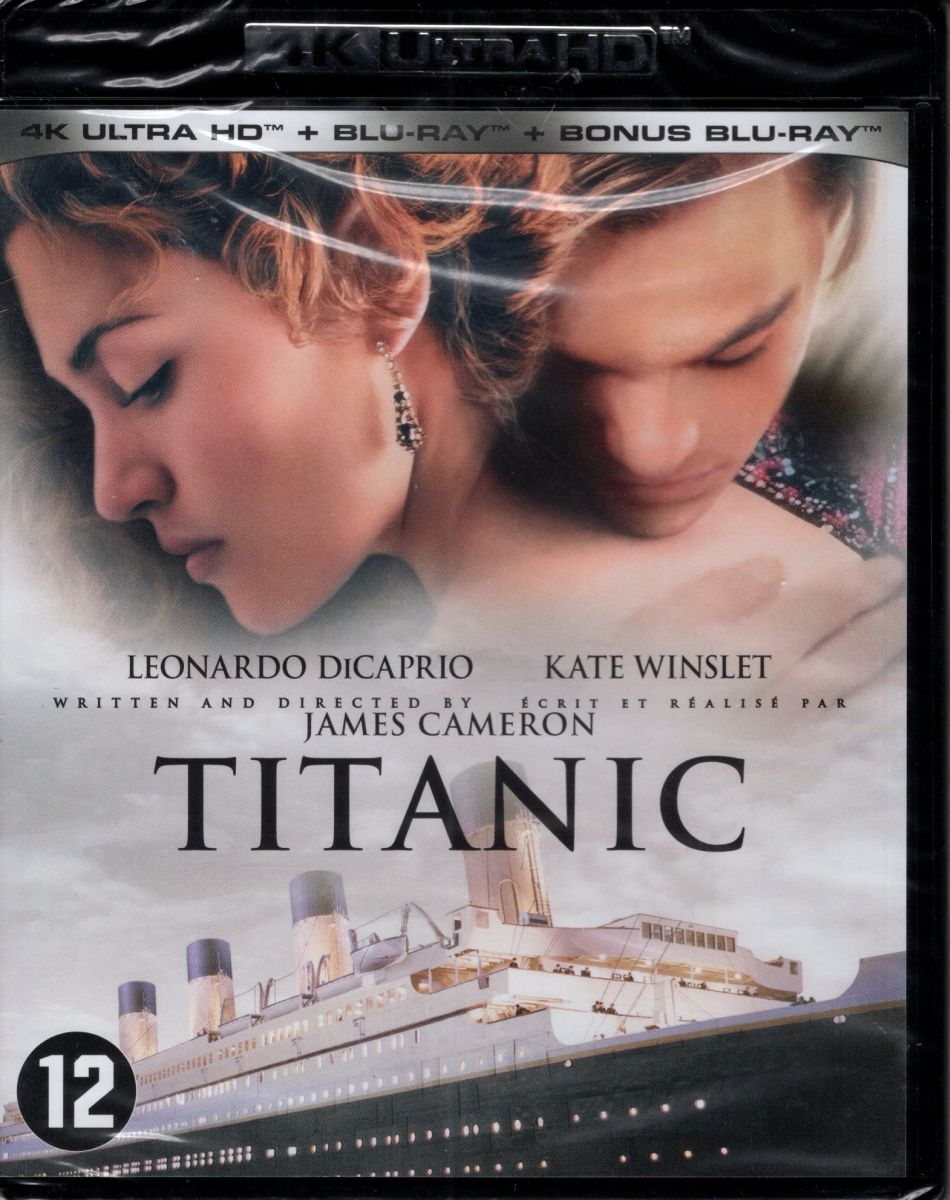 Titanic - 4K Ultra HD + Blu-ray + Bonus Blu-ray - nieuw in seal