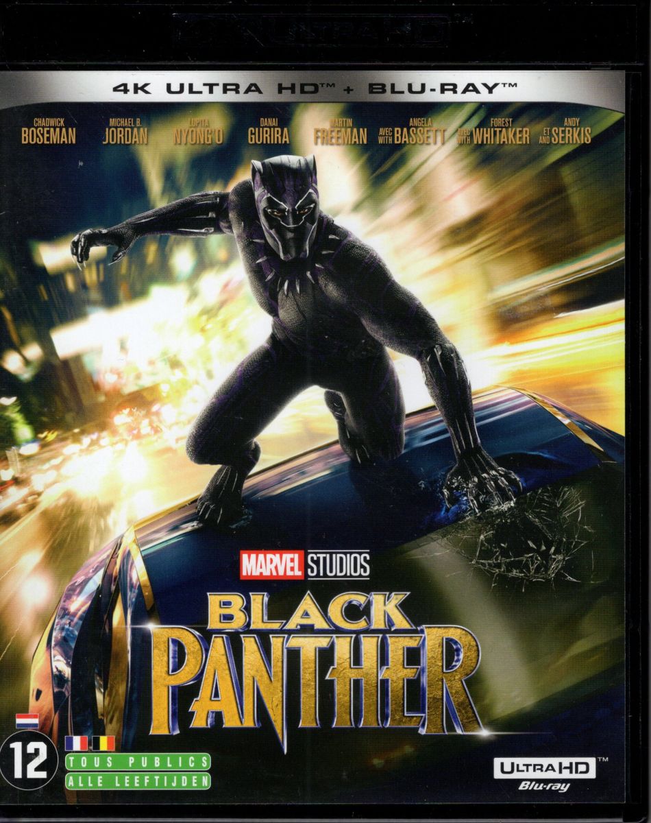 Black Panther - 4K Ultra HD + Blu-ray (Import 4K Zonder NL Ondertiteling En Blu-ray Wel)