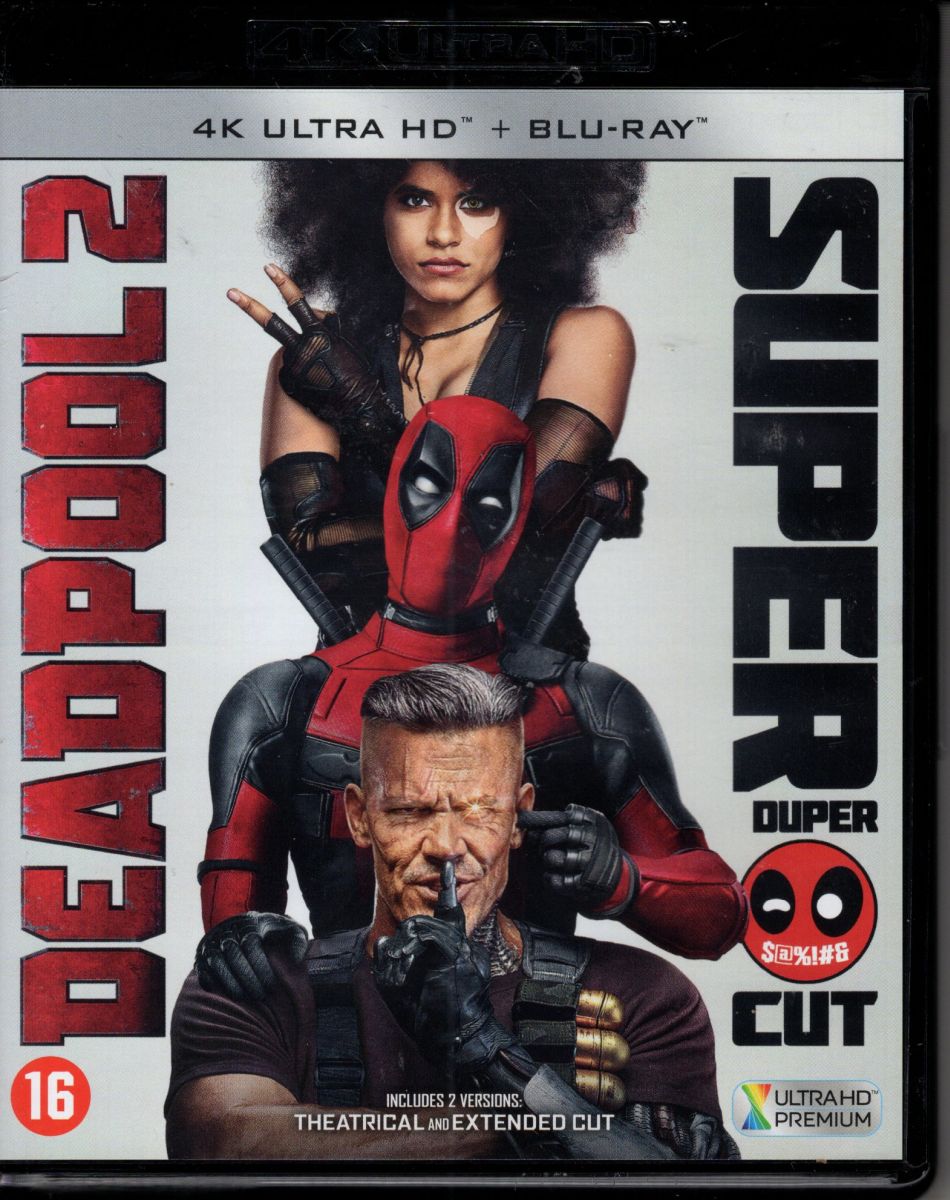 Deadpool 2 - 4K Ultra HD + Blu-ray - 4 disc