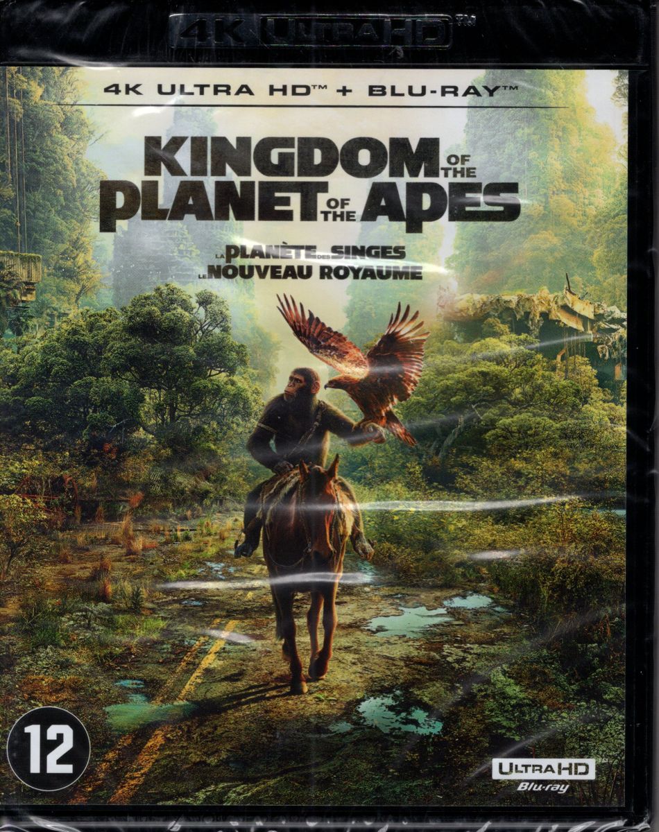 Kingdom of the Planet of the Apes - 4K Ultra HD + Blu-ray - nieuw in seal