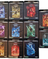 Alle 11 Star Wars Films - 4K Ultra HD + Blu-ray + Bonus Blu-ray (4K Geen NL Ondertiteling en Blu-ray Wel)