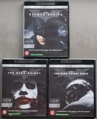 The Dark Knight Trilogy - 4K Ultra HD + Blu-ray
