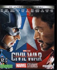 Captain America Civil War - 4K Ultra HD + Blu-ray (Import 4K Geen NL Ondertiteling, Blu-ray Wel)