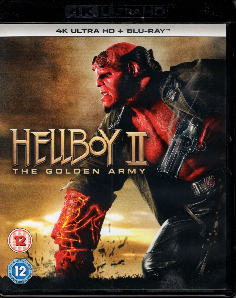Hellboy The Golden Army - 4K Ultra HD + Blu-ray (Import Met NL Ondertiteling)
