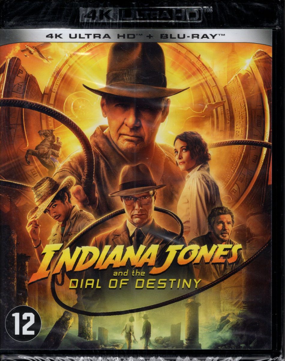 Indiana Jones and the Dial of Destiny - 4K Ultra HD + Blu-ray - nieuw in seal
