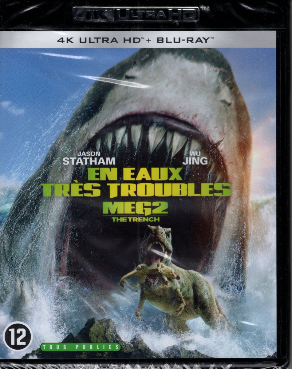 Meg 2: The Trench - 4K Ultra HD + Blu-ray - nieuw in seal