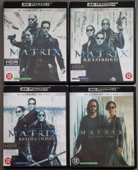 The Matrix 1 t/m 4 - 4K Ultra HD + Blu-ray