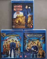 Night at the Museum 1, 2 en 3 (blu-ray) - nieuw in seal