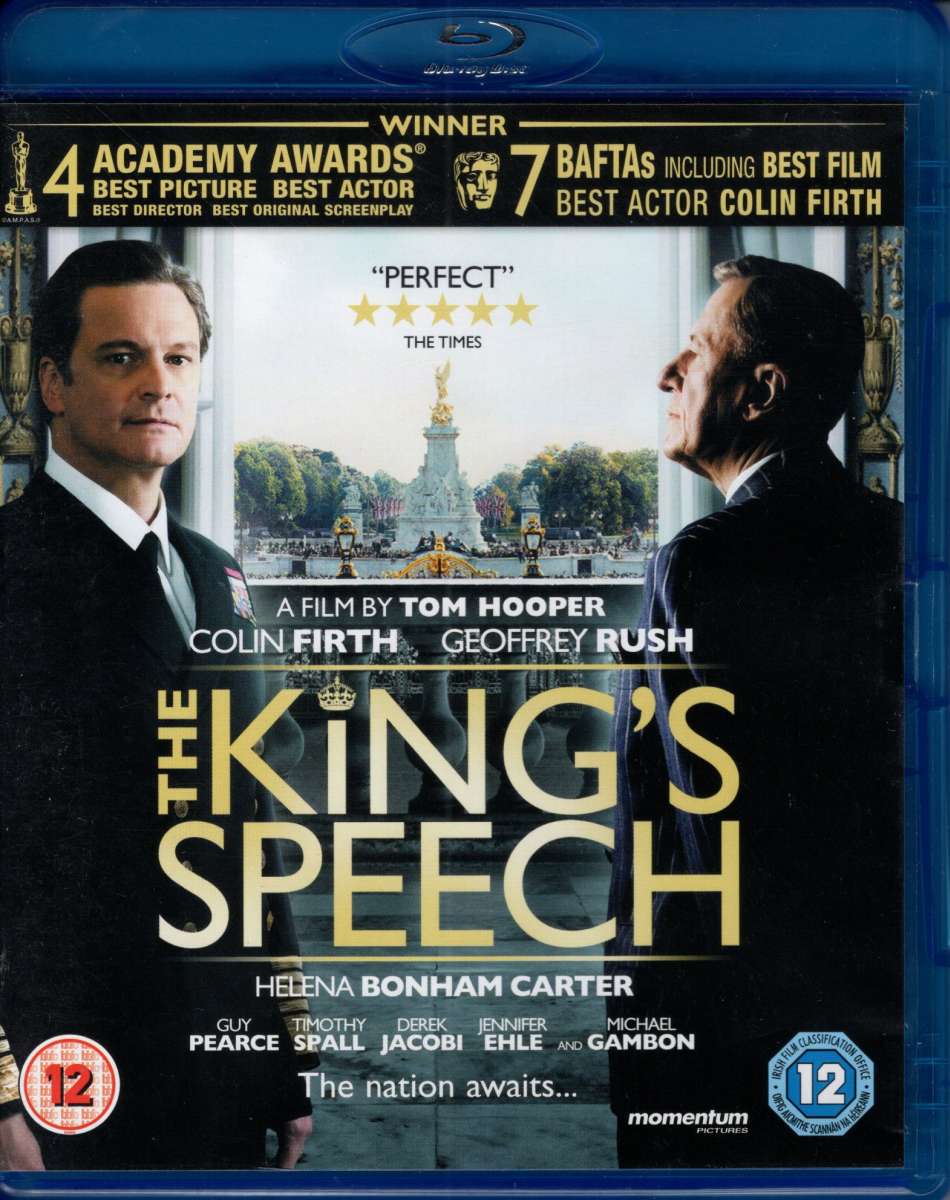 The King's Speech - Blu-ray (Import Zonder NL Ondertiteling)