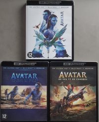 Avatar Trilogy - 4K Ultra HD + Blu-ray + Bonus Blu-ray (Deels Import Met NL Ondertiteling)