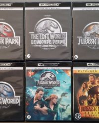 Jurassic Park + World - 6 films - 4K Ultra HD + Blu-ray
