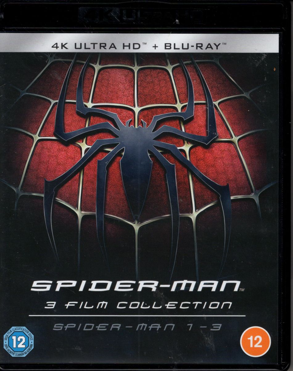 Spider-Man 3 Film Collection - 4K Ultra HD + Blu-ray (Import Met NL Ondertiteling)