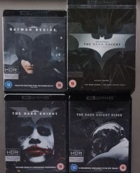 The Dark Knight Trilogy - 4K Ultra HD + Blu-ray (Import Met NL Ondertiteling)